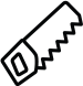 hand saw icon