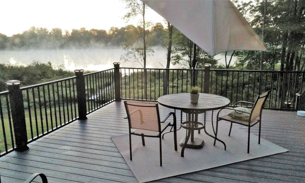 Outdoor Trex Deck