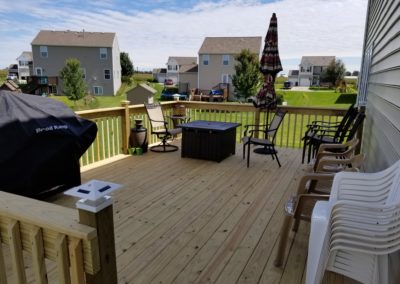 HO wood deck project