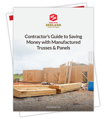 Contractors Guide to Saving Money with Manufactured Trusses