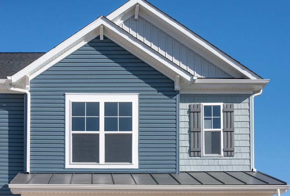 house with vinyl siding