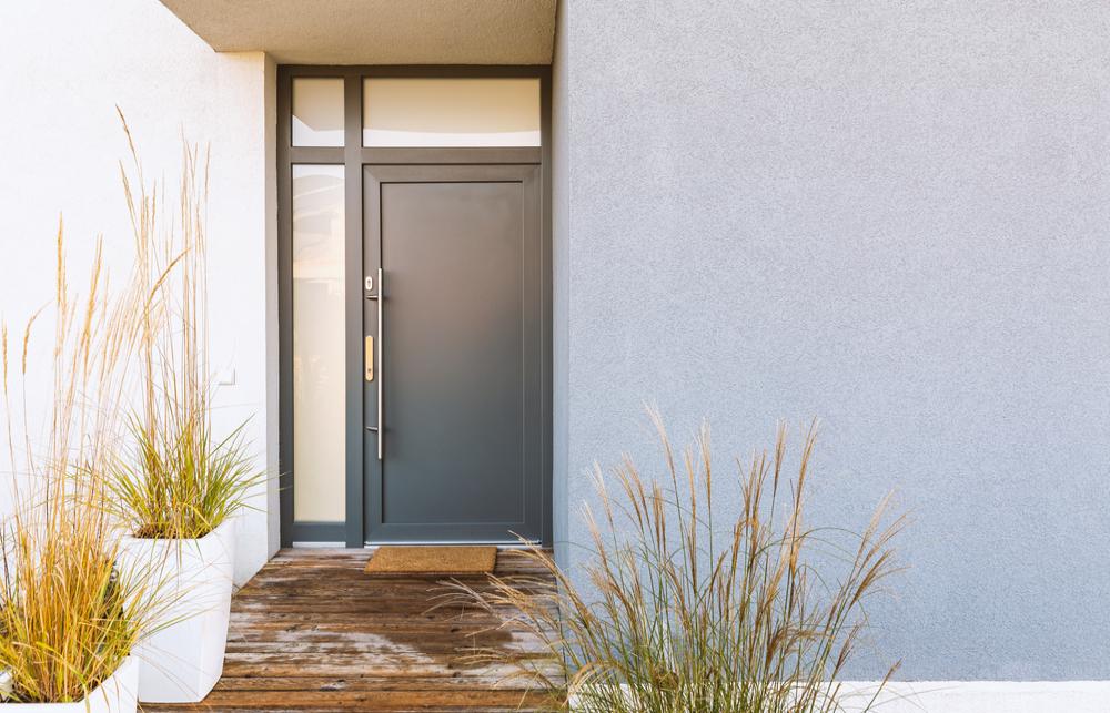 steel exterior door